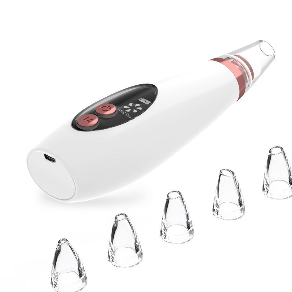 Aspirateur de pores pour points noirs, nettoyant nez, extracteur de points noirs, bouton anti-acné, outil de soin de la peau par aspiration